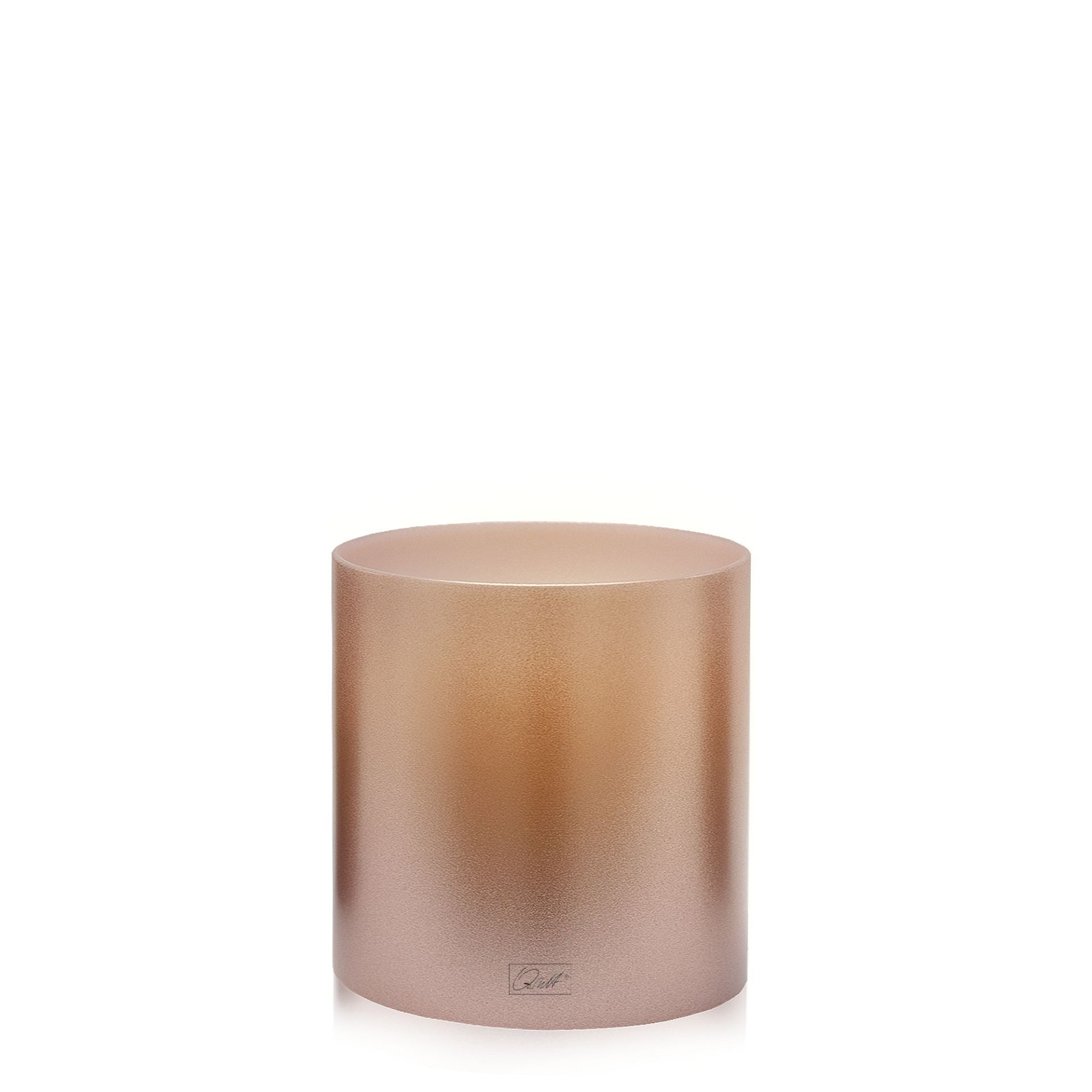 Qult Inside Teelichthalter in Kerzenform Metallic