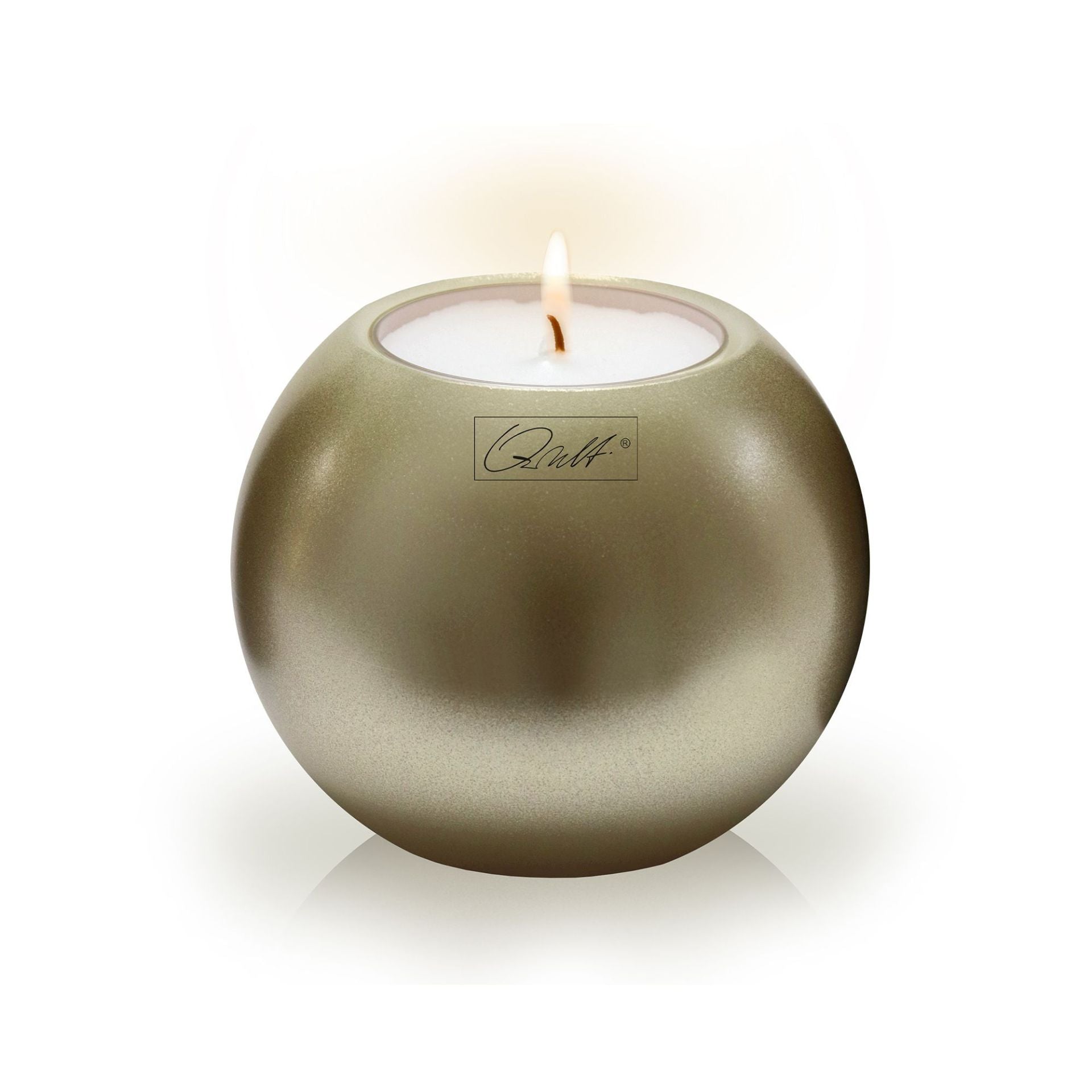 Kaufen creme-gold Qult Moon Teelichthalter in Kerzenform
