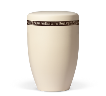 Heiso Avantgarde Elfenbein Beige Bio Urne