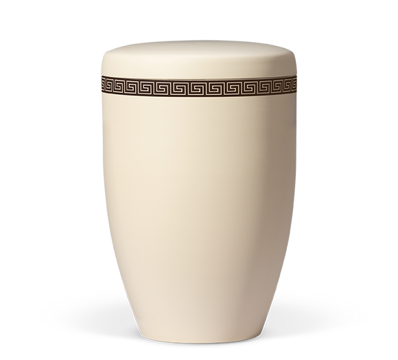 Heiso Avantgarde Elfenbein Beige Bio Urne