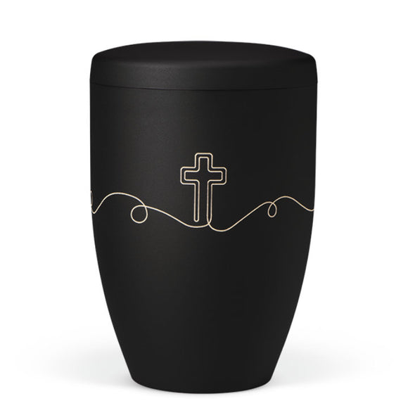 Heiso Avantgarde Lasergravur Bio Urne