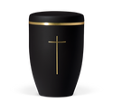 Heiso Avantgarde Emblem Gold Poliert Bio Urne
