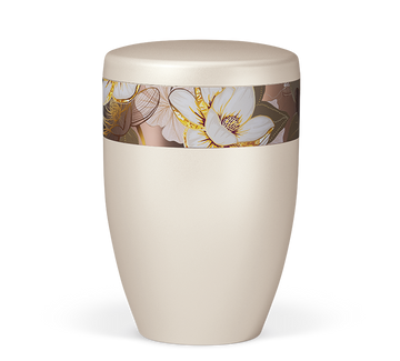 Heiso Avantgarde Dekor Rosé Gold Bio Urne - 0