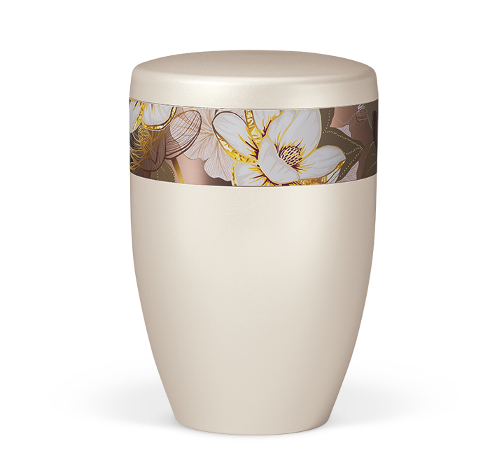 Heiso Avantgarde decor rosé gold organic urn