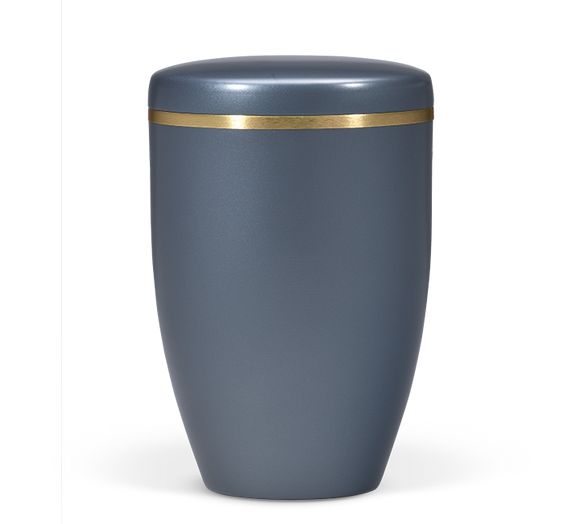 Heiso Avantgarde Goldband gebürstet Bio Urne