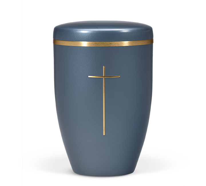 Heiso Avantgarde Emblem Gold Poliert Bio Urne - 0