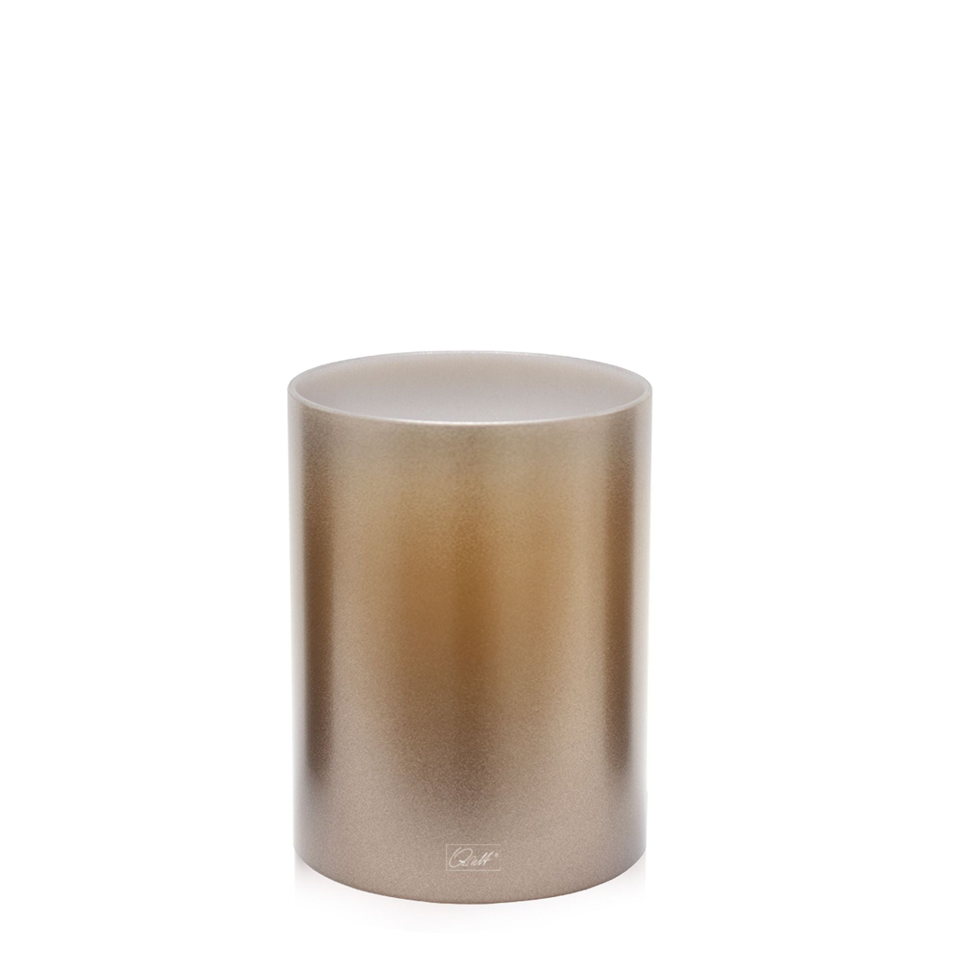 Qult Inside metallic candle-shaped tea light holder