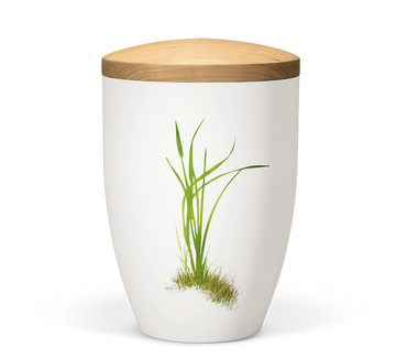 Heiso Avantgarde Holzdeckel Bio Urne - 0