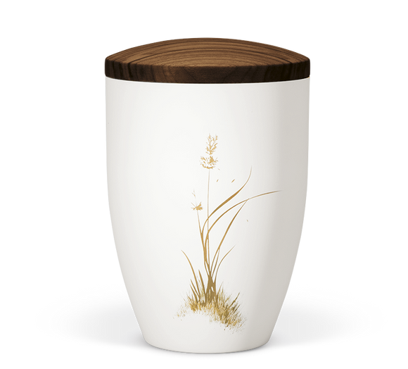 Heiso Avantgarde Holzdeckel Bio Urne