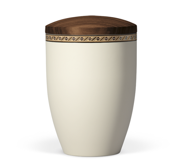 Heiso Avantgarde Holzdeckel Bio Urne