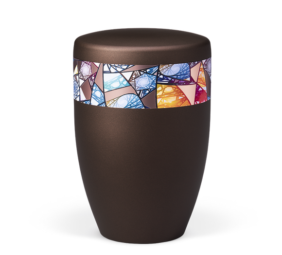 Heiso Avantgarde Dekor Rosé Gold Bio Urne