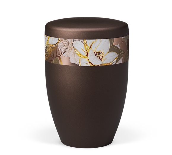 Heiso Avantgarde Dekor Rosé Gold Bio Urne