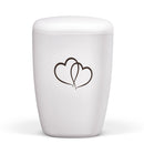 Heiso Contura Weiß Matt Bio Urne-11