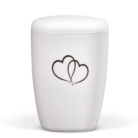 Heiso Contura Weiß Matt Bio Urne