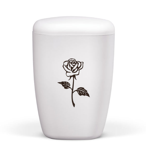 Heiso Contura Weiß Matt Bio Urne