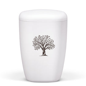 Heiso Contura Weiß Matt Bio Urne