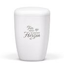 Heiso Contura Weiß Matt Bio Urne-2