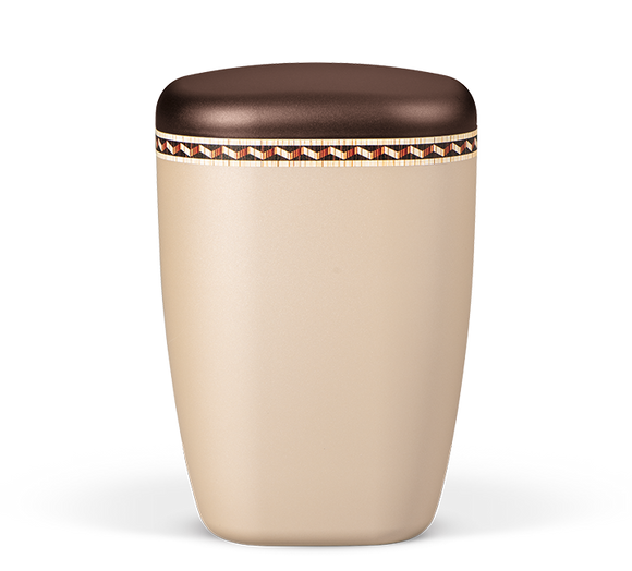 Heiso Contura Perlbeige Bio Urne