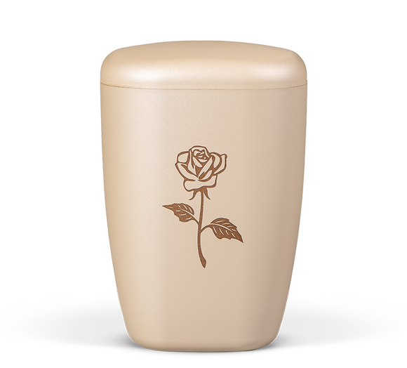 Heiso Contura Perlbeige Bio Urne