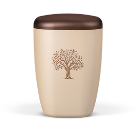 Heiso Contura Perlbeige Bio Urne - 0