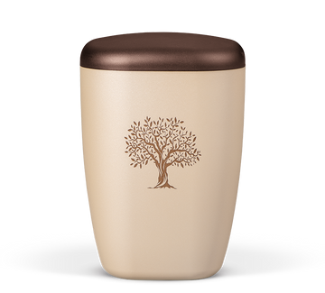 Heiso Contura Perlbeige Bio Urne - 0