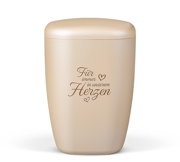 Heiso Contura Perlbeige Bio Urne