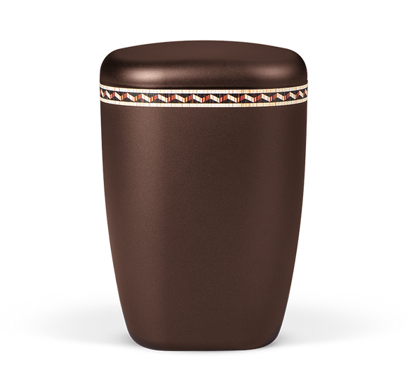 Heiso Contura Kastanienbraun Bio Urne