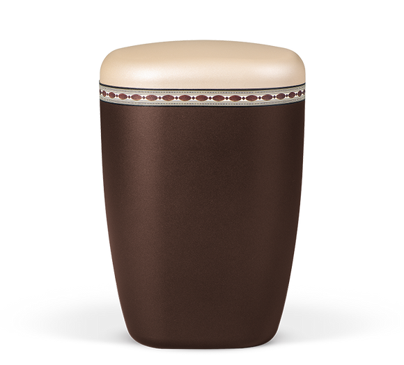 Heiso Contura Kastanienbraun Bio Urne