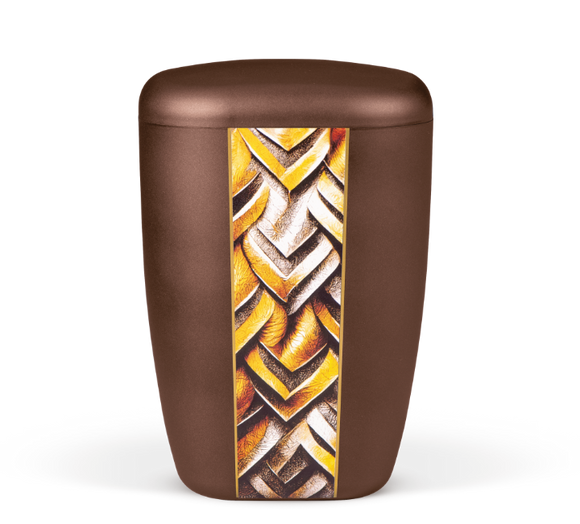 Heiso Contura Kastanienbraun Bio Urne