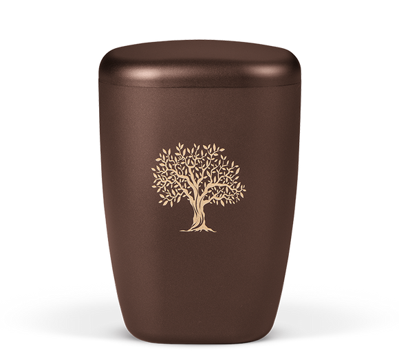 Heiso Contura Kastanienbraun Bio Urne