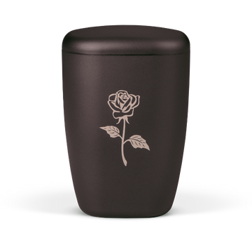 Heiso Contura anthracite bio urn - 0
