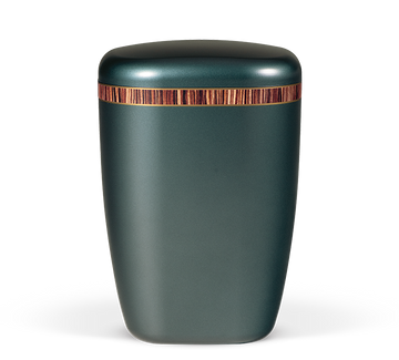 Heiso Contura Petrol Bio Urne - 0