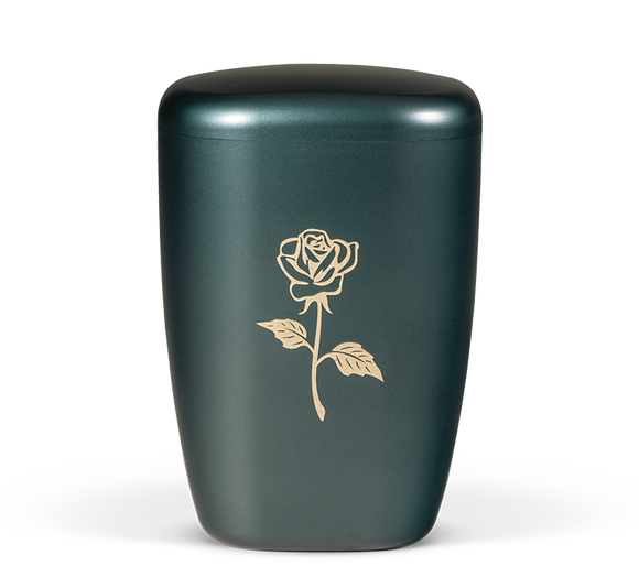 Heiso Contura Petrol Bio Urne