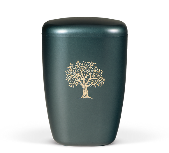 Heiso Contura Petrol Bio Urne