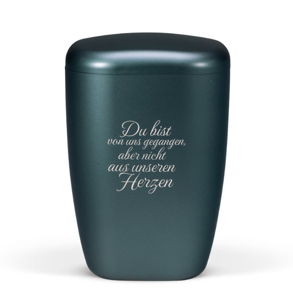 Heiso Contura Petrol Bio Urne