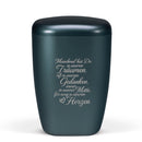 Heiso Contura Petrol Bio Urne-9