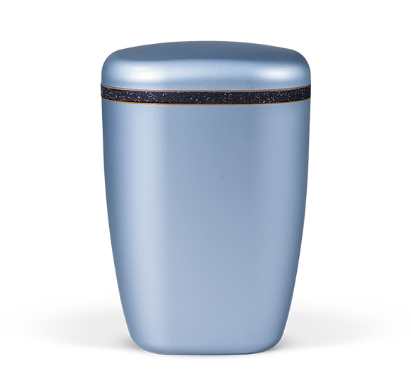 Urna biologica Heiso Contura blu ghiacciaio