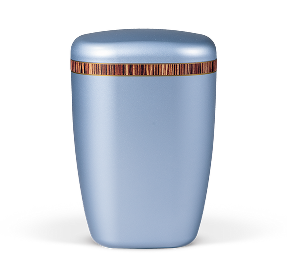 Urna biologica Heiso Contura blu ghiacciaio