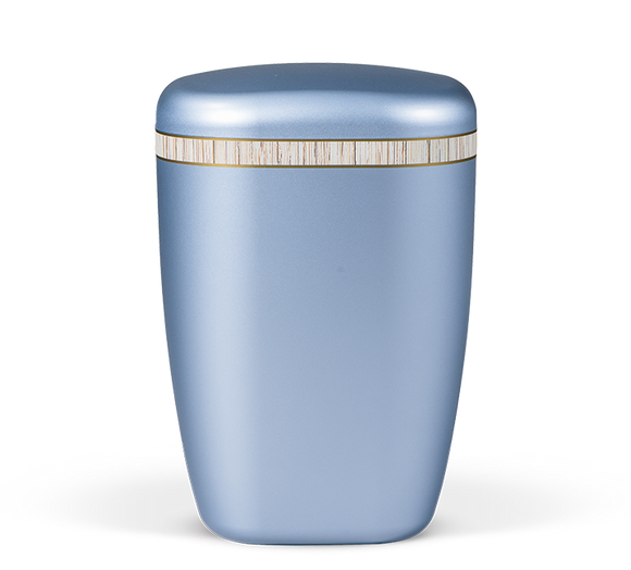 Urna biologica Heiso Contura blu ghiacciaio