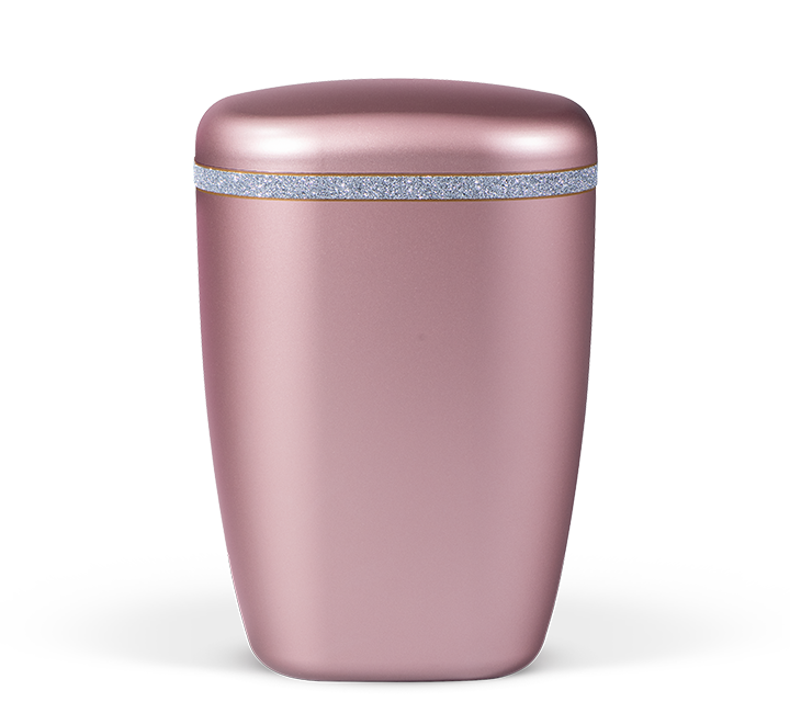 Heiso Contura Rosé organic urn