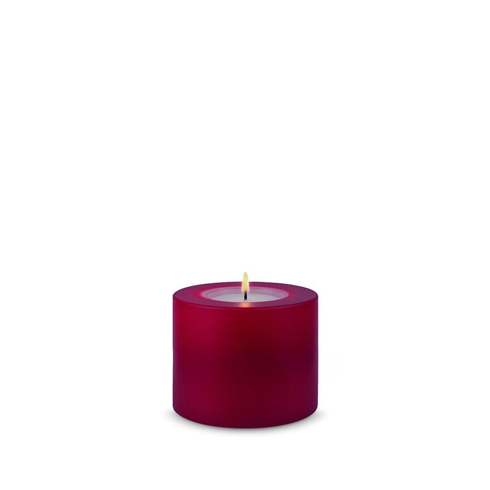 Kaufen merlot-red Qult Trend Teelichthalter in Kerzenform Color Ø 10 cm