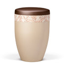 Heiso Avantgarde Perlbeige Graspapier Bio Urne-1