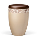 Heiso Avantgarde Perlbeige Graspapier Bio Urne-2