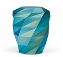 Heiso Polygon 3D Druck Bio Urne