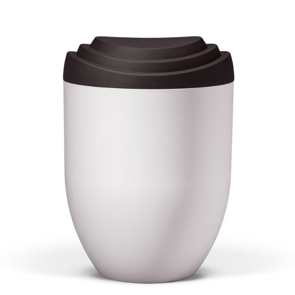 Heiso Scalerna White 3D Print Bio Urn