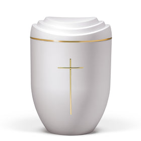 Heiso Scalerna White 3D Print Bio Urn