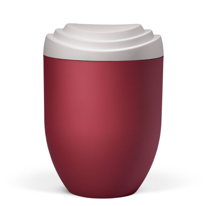 Heiso Scalerna wine red 3D print bio urn