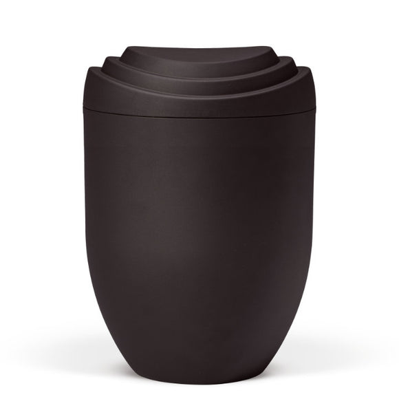 Heiso Scalerna Anthrazit 3D Druck Bio Urne