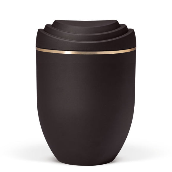 Heiso Scalerna Anthrazit 3D Druck Bio Urne