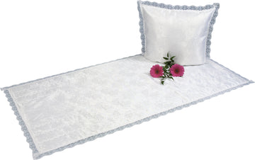 Besta Garniture de plafond damas rose piqué ondulé sans fin